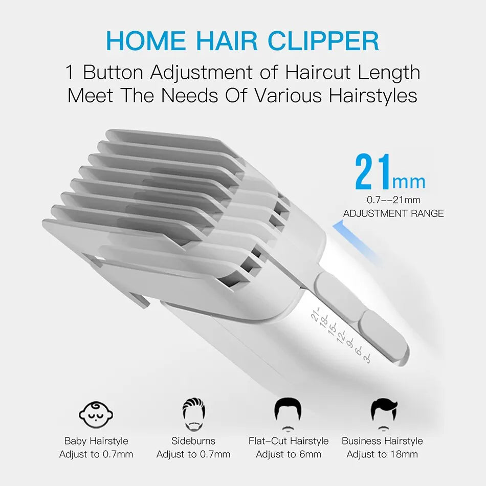 ENCHEN Boost Electric Hair Clipper Professional Cordless Fast Type-C