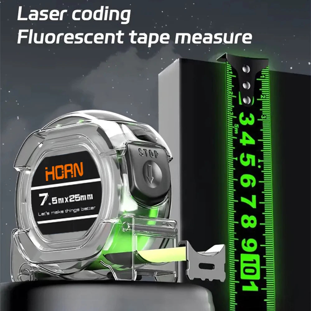 3-5-7-10 Meter Fluorescent Tape Measure Precision Thickened Scale