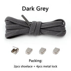 No tie Shoe laces Elastic laces Sneakers Flat Shoelaces without ties
