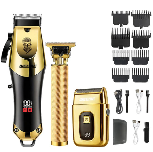 Vintage Hair Clipper Cordless Electric Hair Cutting Machine Portable