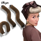 Heatless Hair Curlers Curling Rod Headband No Heat Hair Rollers Lazy