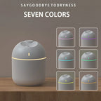 270ML Air Humidifier Cool Mist Aroma Diffuser LED Night Light