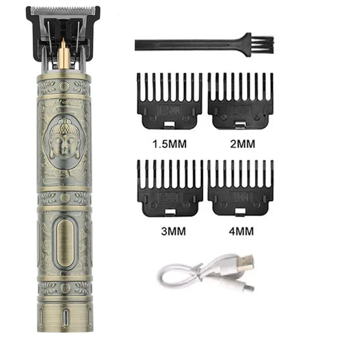 Vintage Cordless Hair Cutting Machine Portable Hair Clipper Electric