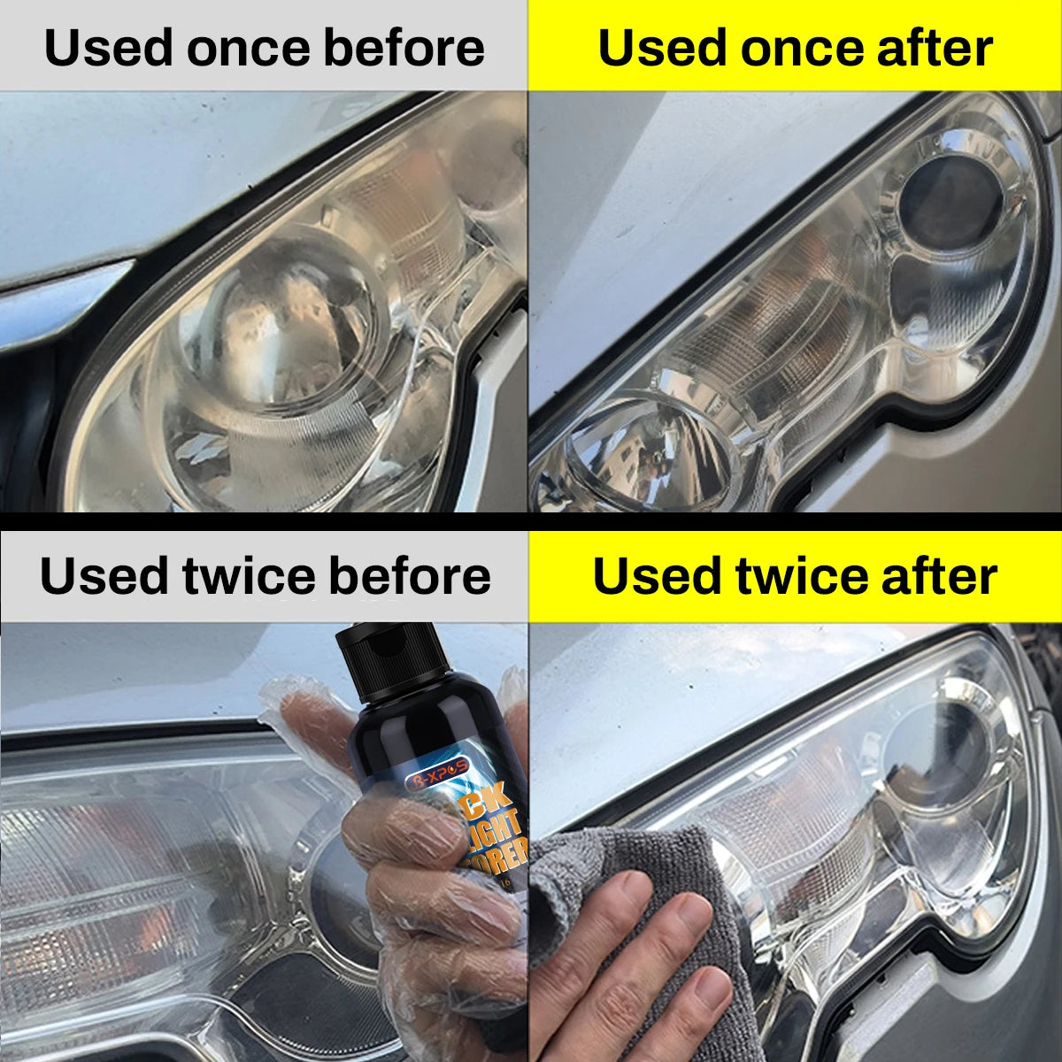 Headlight Restoration Polishing Headlamp Scratch Remover Repair