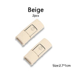 New Colorful Shoelaces Press buckle Metal Shoelace Clip Press Lock