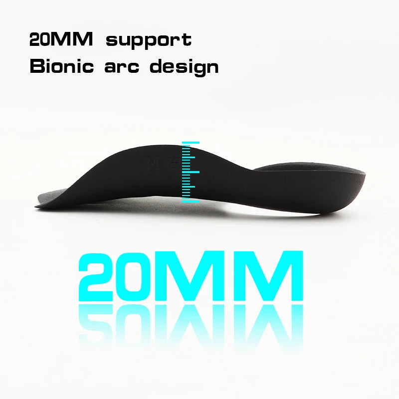 1Pair Flat foot O-shaped leg insoles (for shoes) Corrective arch