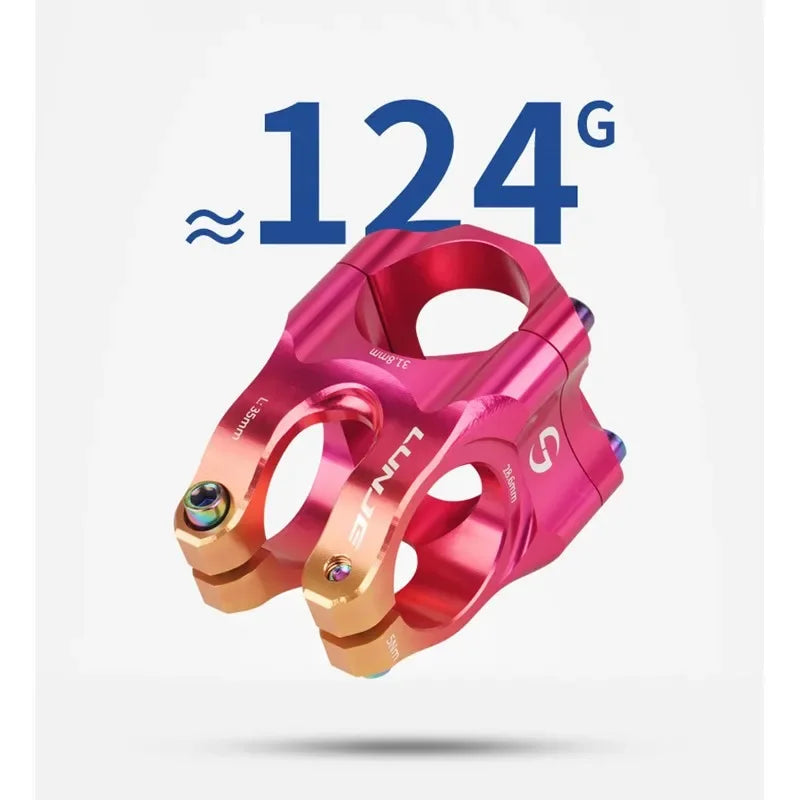 MTB Road Bike Stem CNC Mountain Bicycle Bridge Short Power 31.8mm High