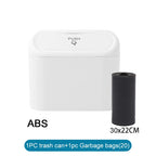 3Pcs Car Trash Can (with Lid) Contains 60 (300) Garbage Bags, Small