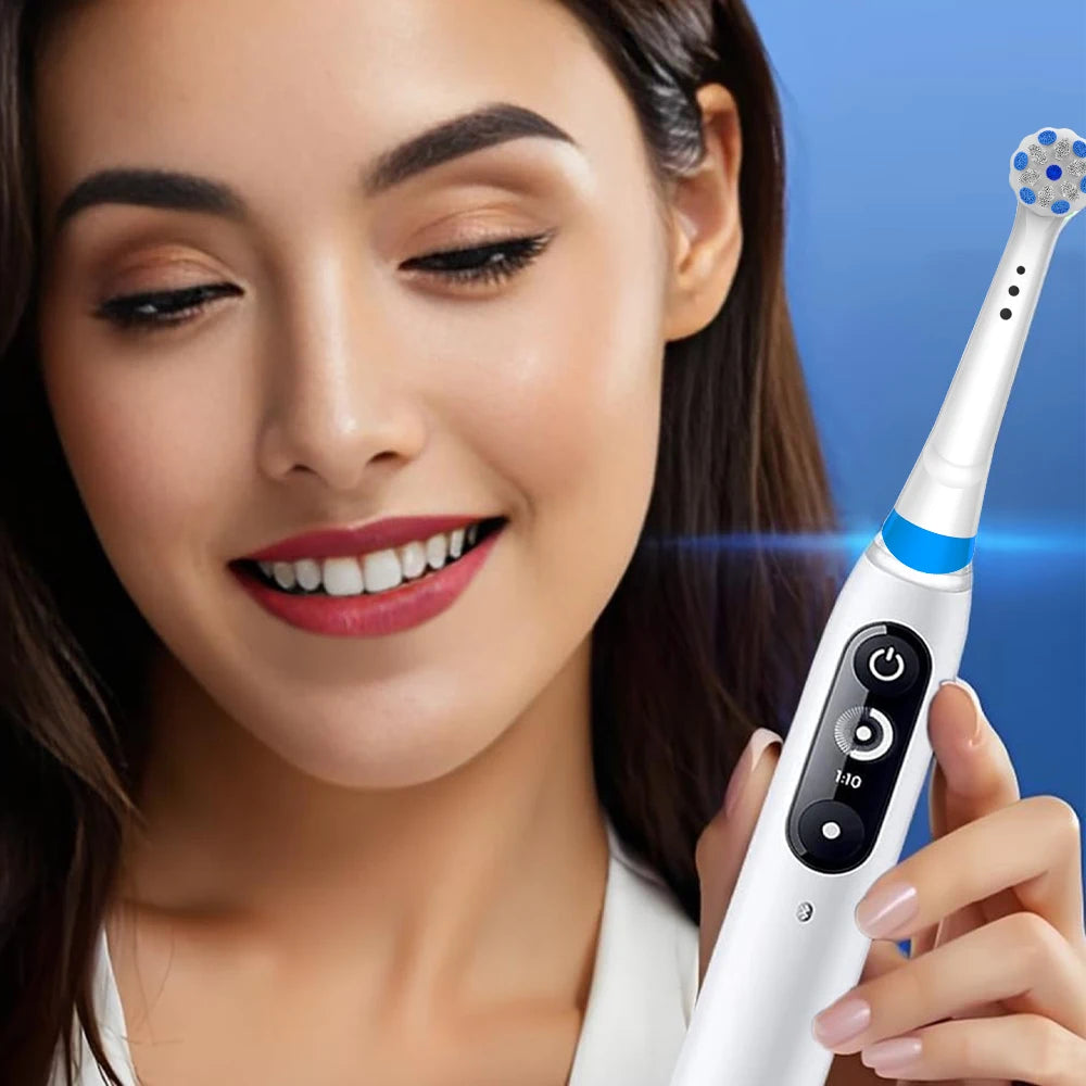 Compatible with Oral B iO Electric Toothbrush Replacement Brush Heads,
