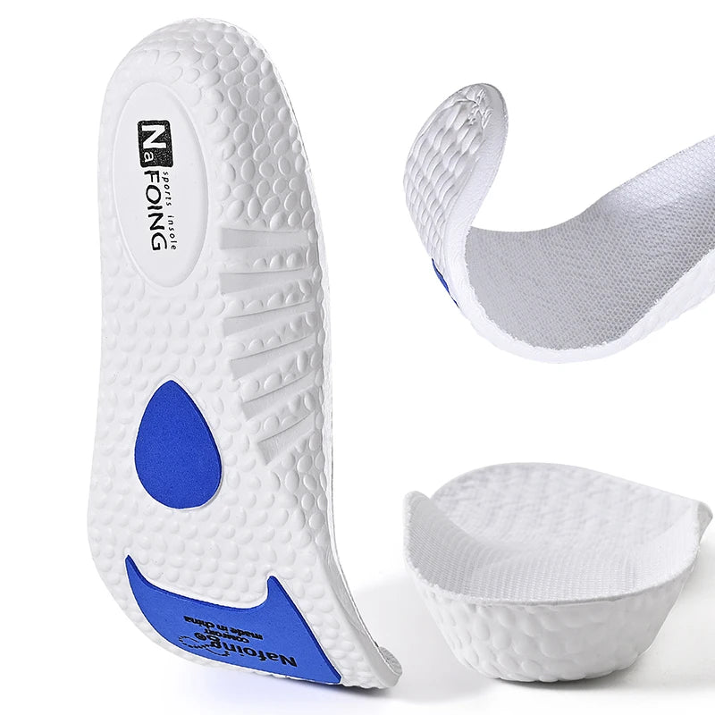1 Pair Sports Insoles Elastic Running Insole For Shoes Arch Support