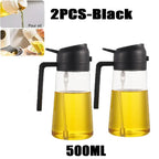 Olive Oil Spray Bottle for Oil Bottle Pouring for Cooking Oil Spices