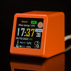 Super Cool Mini WiFi Desktop Weather Digital Clock Station with IPS