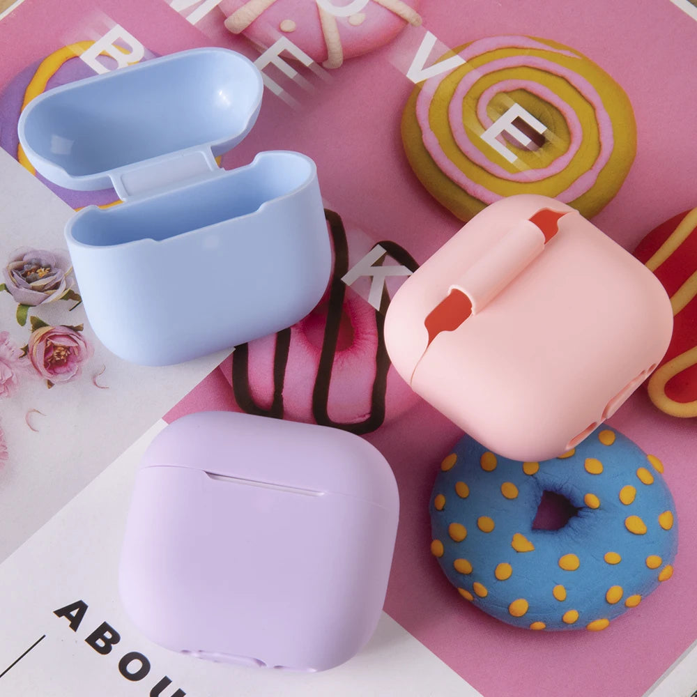 Silicone Earphone Cases For Airpods 4 Case Headphones Case Protective