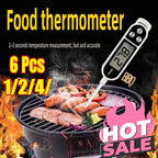 Food Thermometer Probe Type Electronic Kitchen Digital Thermometer for