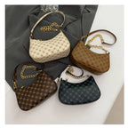 Chain Texture Printing Fashion Underarm Bag 2025 Daily Commuter