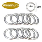 Car Oil Pan Drain Gasket Drainage Bolt Pad Aluminum/ Copper Oil Drain
