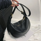 Luxury Women's Shoulder Bags PU Wallet Mobile Phone Dumpling Bag For