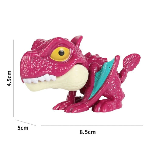 Jurassic Finger Dinosaur Triceratops Tyrannosaurus Model Toys for Kids