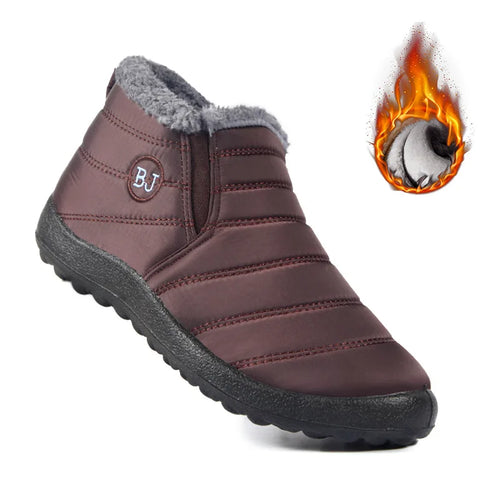 Snow Women Boots Fashion Unisex Shoes Slip On Platform Shoes For Women
