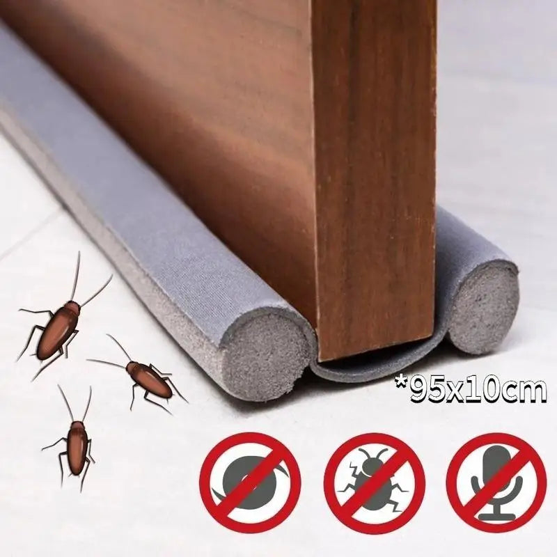 2/1PC Flexible Under Door Draft Stopper Door Bottom Seal Strip Weather