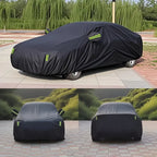 Black Scratch-Resistant Car Cover - Dustproof & Sun-Resistant,