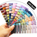 2400S Transparent Colorful Index Creative Memo Pads Office School