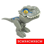 Jurassic Finger Dinosaur Triceratops Tyrannosaurus Model Toys for Kids