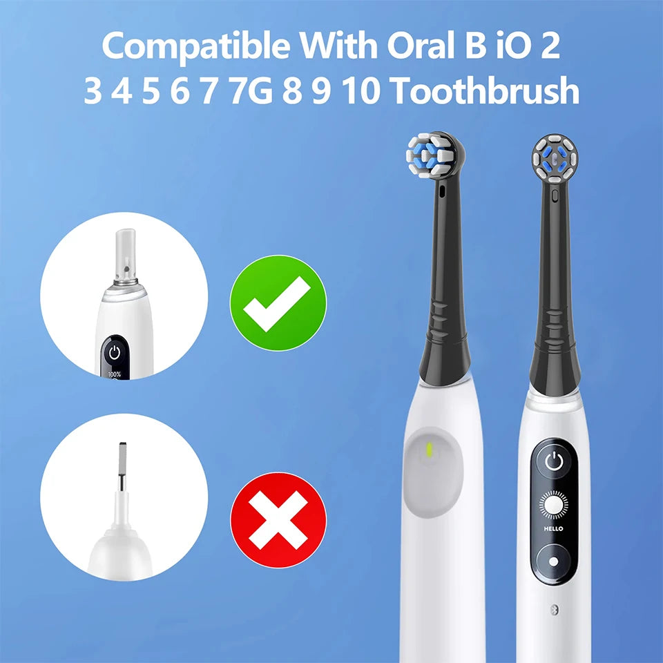 4/8/12/16/20 Pack Replacement Toothbrush Heads Compatible with Oral B