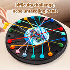 Rope Unraveling ChallengeA Board Game for Kids Enhances Logical