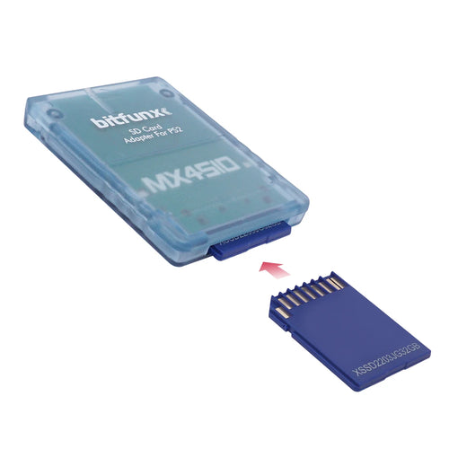 Bitfunx MX4SIO SIO2SD SD/TF Card Adapter Game Reader for PS2