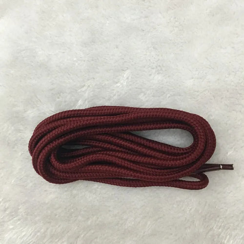 Classic Round Shoelaces Durable Polyester Solid Shoe laces Boot Laces