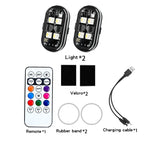 Wireless Light Aircraft Airplane Helicopter Warning Lights RGB Led