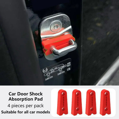 1/4pcs Car Door Shock Absorber Universal Car Door Buckle Soundproof