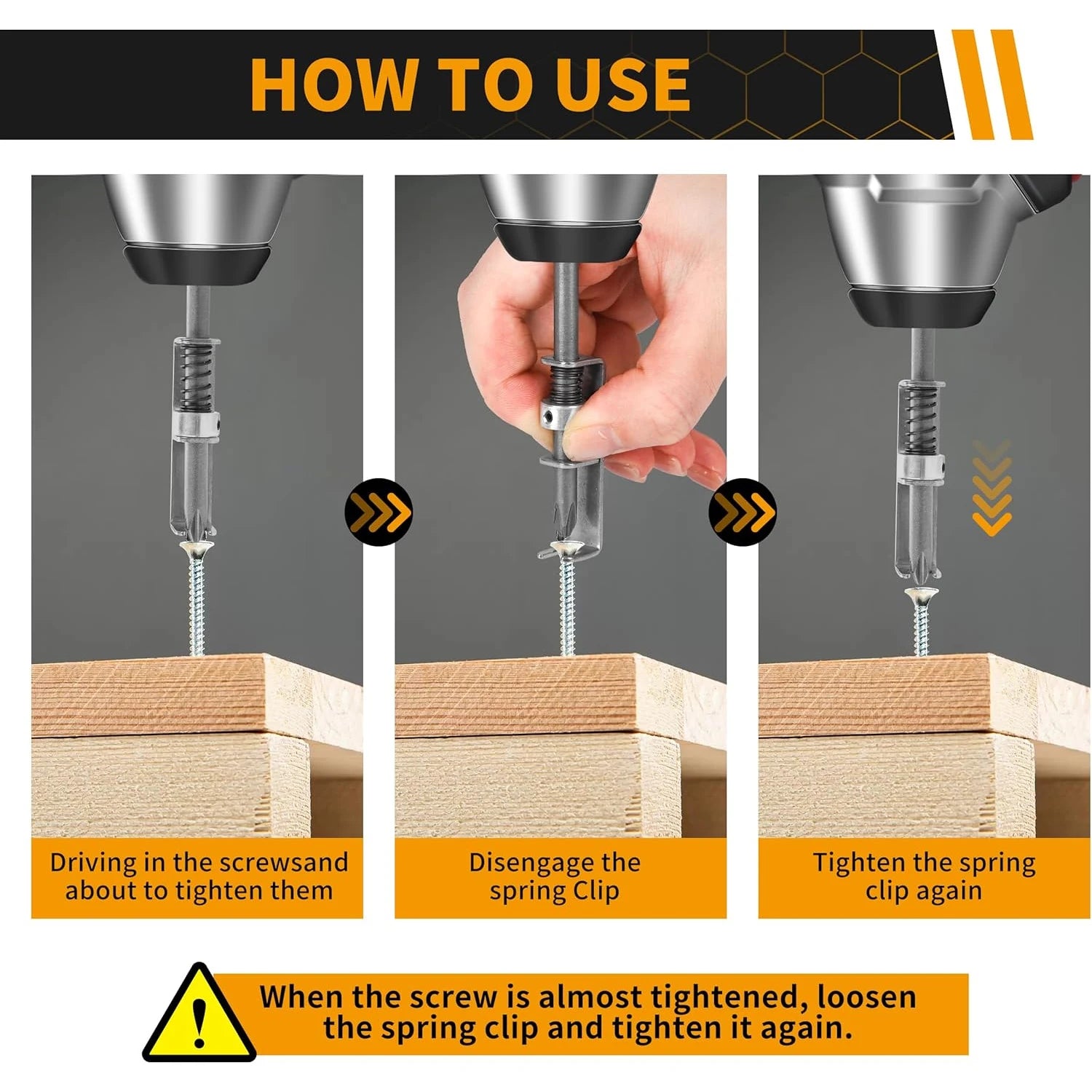 Spring Loaded Screw Holder Bit Phillips Anti-drop Screwdriver Bit
