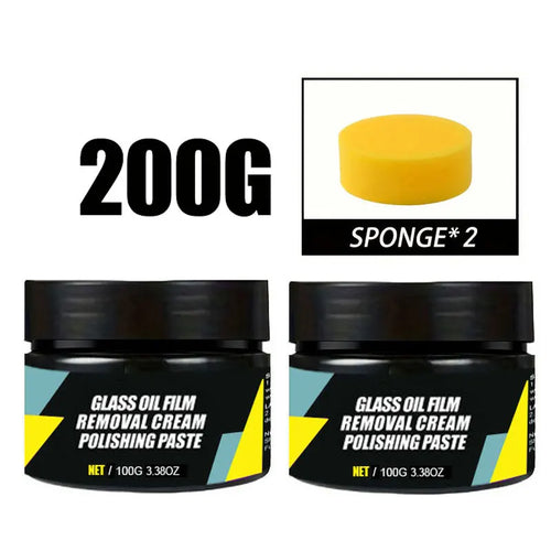 Car Glass Polishing Paste Windshield Oil Film & Oxidation Removal