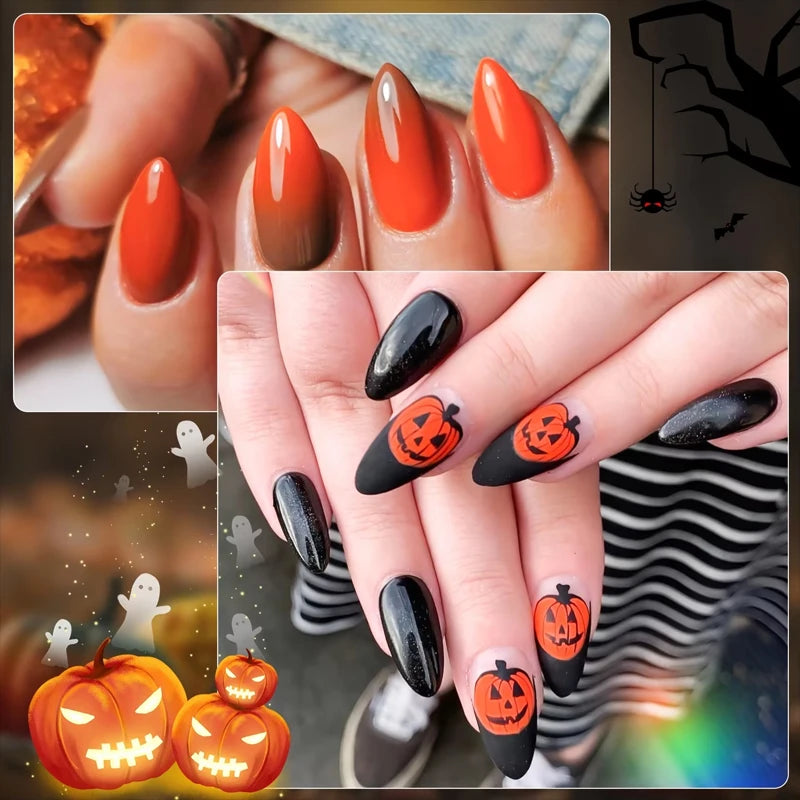240 件 Almond False Nail Tips Clear Matt Soft Fake Nails Extension 12