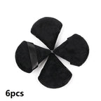 1/2/3/6Pcs Triangle Velvet Powder Puff Face Cosmetic Eye Beauty Makeup