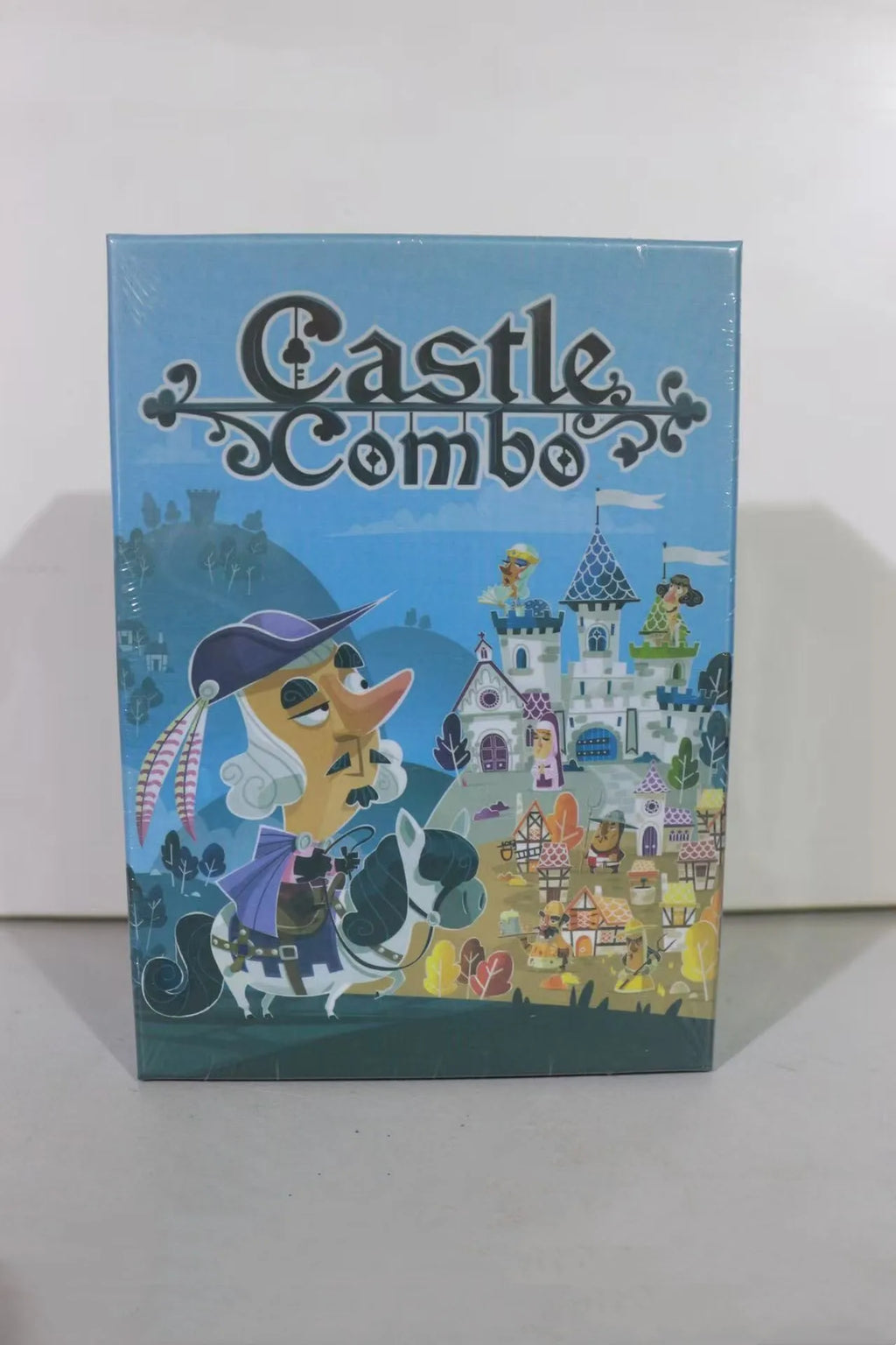 Castle Combo Strategy Board Game - Medieval Tableau Game with Instant