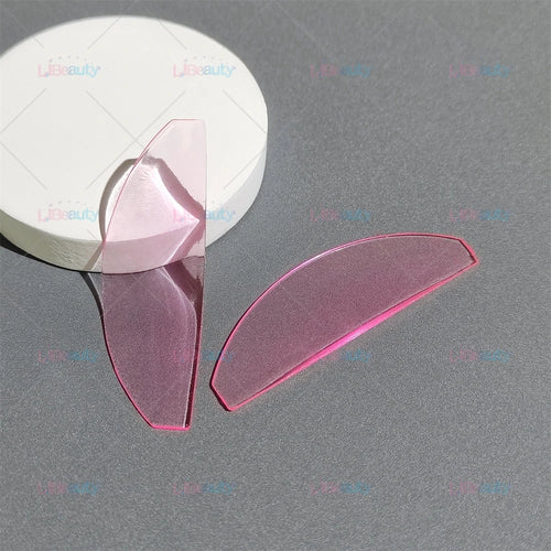 Libeauty 1 Pair Korean Lash Lift Shields Flat Reusable Self Adhesive
