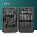7/10/12/18/20/24PCS Set Professional Manicure Set Kits Stainless Steel
