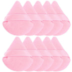 1/2/3/6Pcs Triangle Velvet Powder Puff Face Cosmetic Eye Beauty Makeup