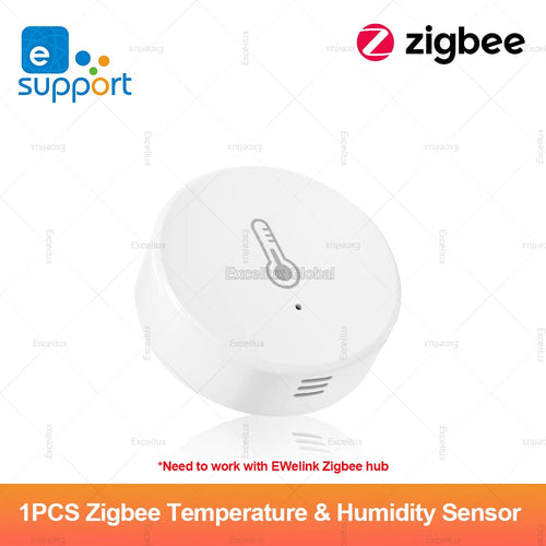 EWelink Smart Zigbee Temperature Humidity Sensor App Control Indoor