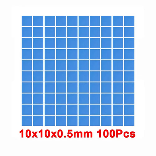 RGEEK 6W/M.K GPU CPU Heat Sink 100mm*100mm Cooling Conductive Silicone
