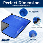 1-4pcs Microfiber Car Washing Towel Soft Quick Drying Windows Mirrors