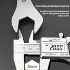 3mm Ultra-thin Wrench Large Open-end Wrench Plum Dual-purpose Wrench