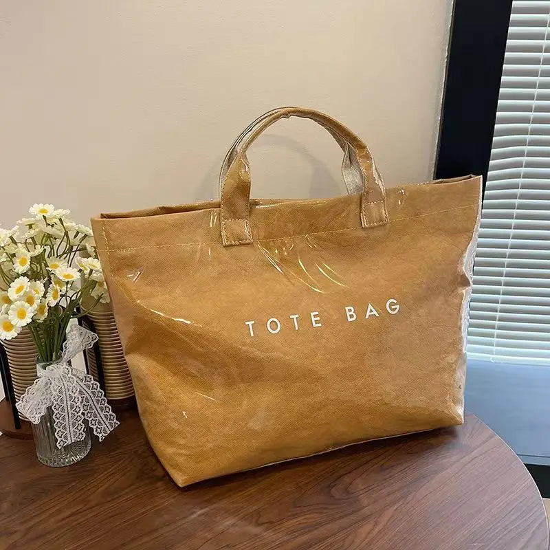 Letter Print Women's Handbag Summer New Large-capacity Fashionable