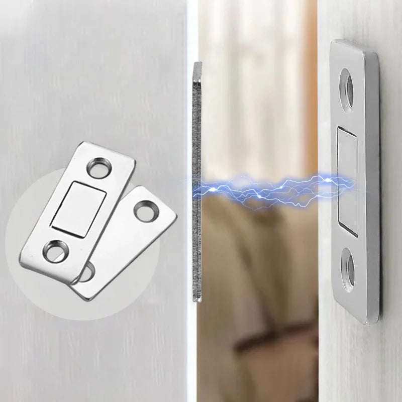 Magnetic Cabinet Catches Ultra Thin Door Strong Magnets Stopper