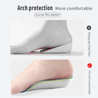 1.5/2.5/3.5 Cm Arch Support Height Increase Insoles Light Weight Soft