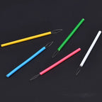 5-piece essential plastic threading tool set for sewing - a convenient