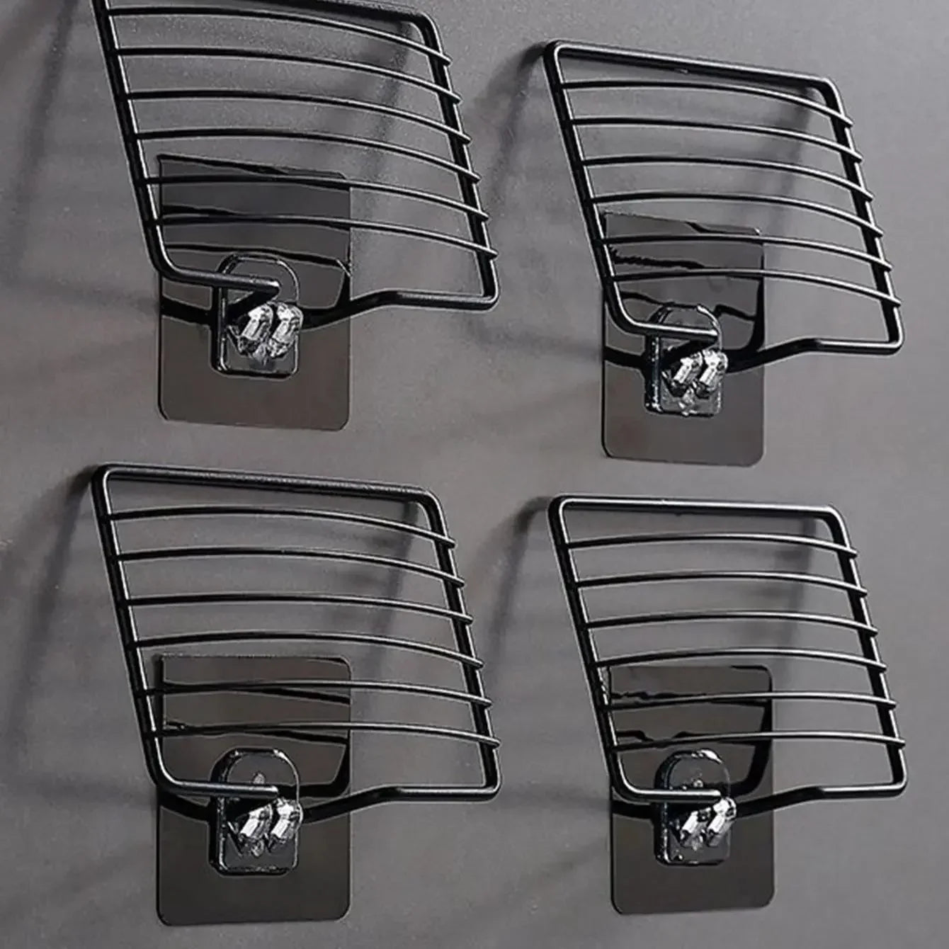 1pc-Stainless steel soap rack, wall mounted soap rack, drainage soap